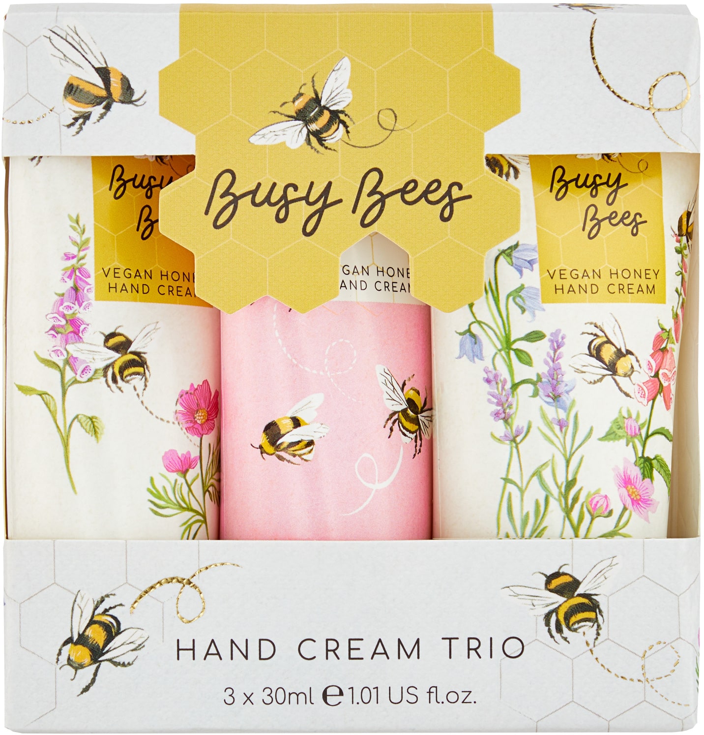 Heathcote & Ivory – Busy Bees-Hand Cream Trio Heathcote & Ivory - Busy Bees-Hand Cream Trio