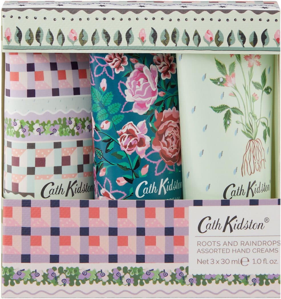 Heathcote & Ivory – Cath Kidston – Roots & Raindrops-Assorted Hand Creams Heathcote & Ivory – Cath Kidston – Roots & Raindrops-Assorted Hand Creams