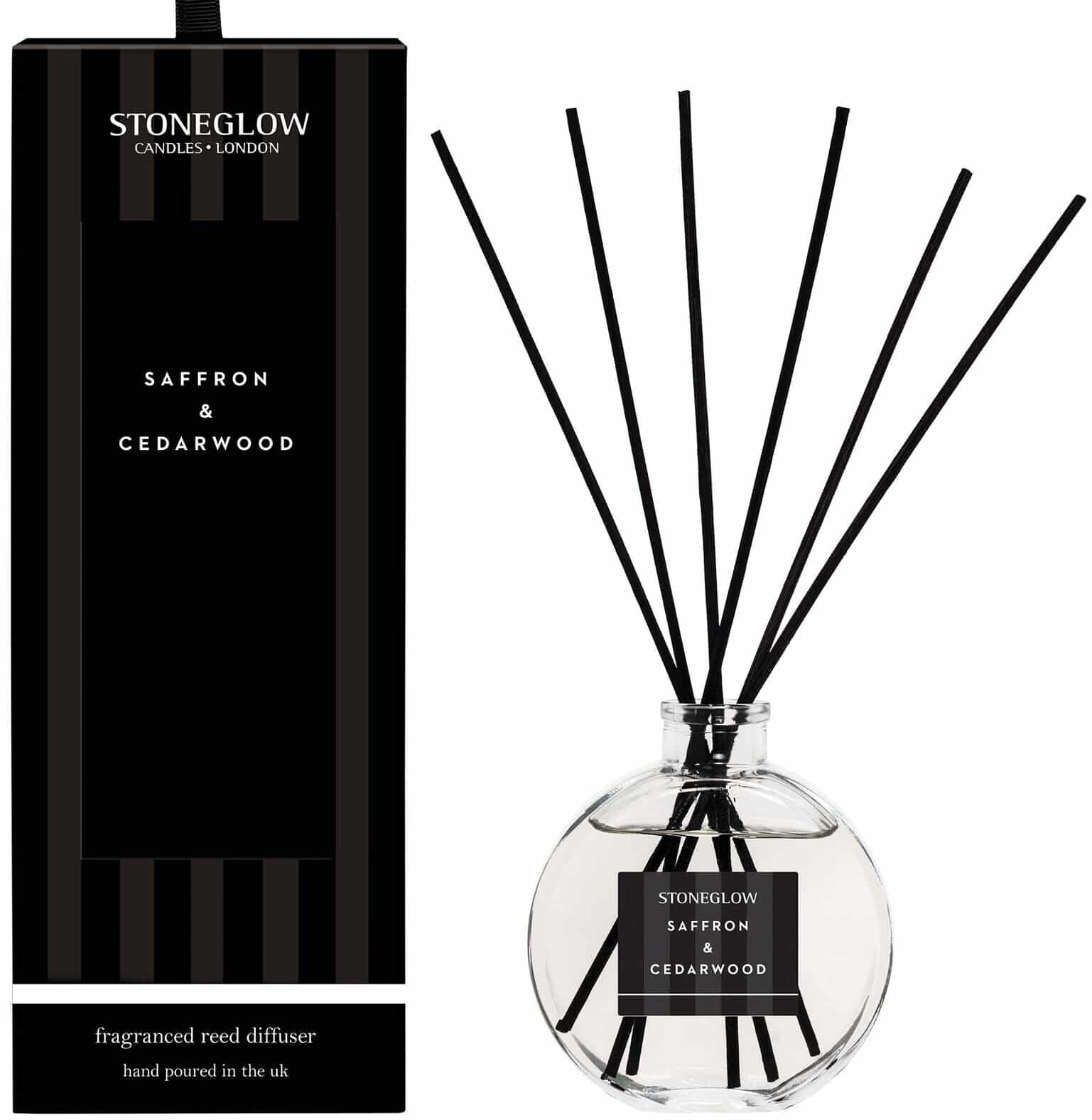 Stoneglow Modern Classics - Saffron & Cedarwood - Reed Diffuser