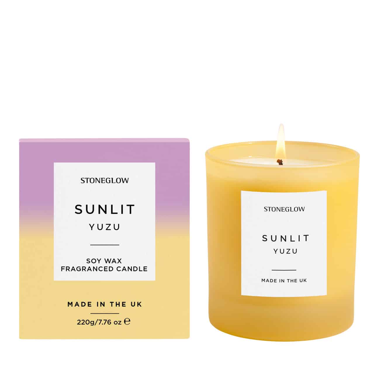 Stoneglow – Sol – Sunlit Yuzu – Scented Candle Stoneglow - Sol - Sunlit Yuzu - Scented Candle