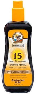 Australian Gold Spray Oil Carrot SPF 15