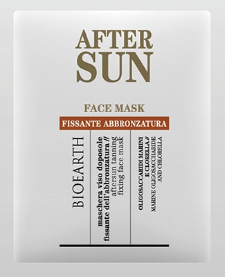 Bioearth Aftersun Suntan fixing Face Mask Bioearth Aftersun Suntan fixing Face Mask