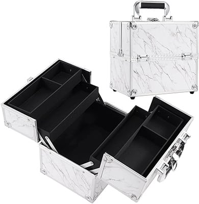 Make Up Case Marble Print