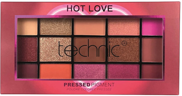 Technic Hot Love Pressed Pigment Palette Technic Hot Love Pressed Pigment Palette