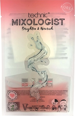 Technic  Mixologist Brightening and Nourishing Sheet Mask
