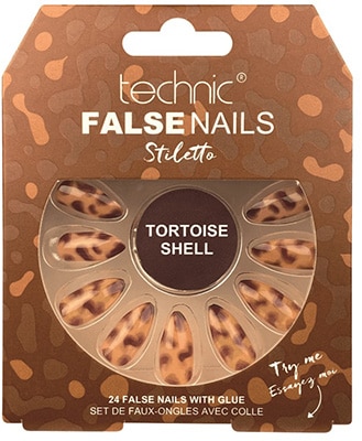 Technic False Nails Tortoiseshell Print Technic False Nails Tortoiseshell Print