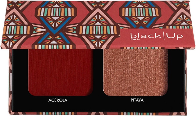 Black up Blush And Highlighter Duo N°02