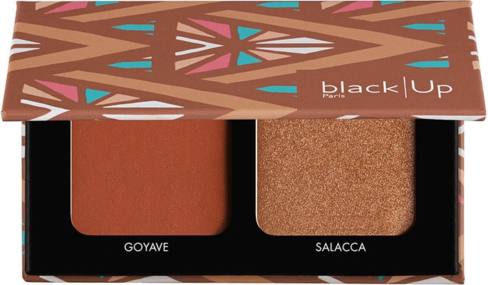 Black up Blush And Highlighter Duo N°03