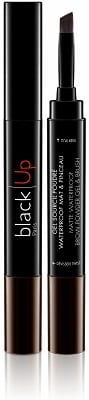 Black up Waterproof Brow Gel & Brush N°2