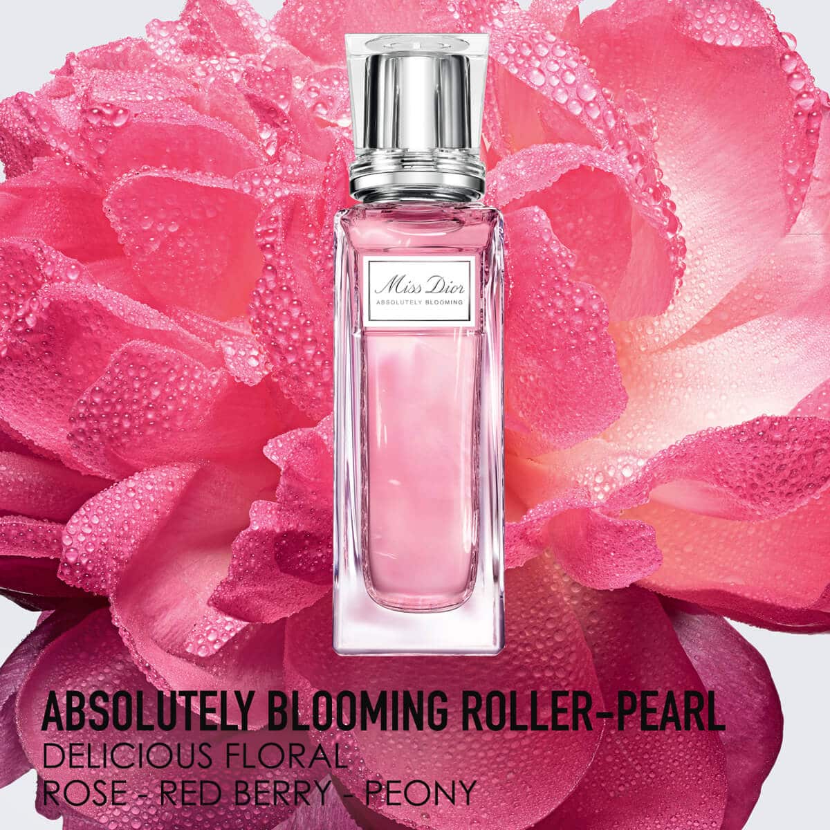 Miss Dior Rose N’Roses* Eau de Toilette Roller-Pearl – Roll-On Fragrance Miss Dior Rose N'Roses* Eau de Toilette Roller-Pearl - Roll-On Fragrance - Image 3