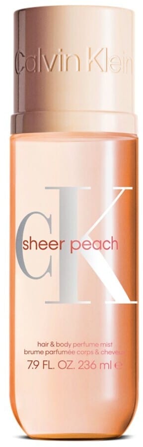 Ck Sheer Peach Hair & Body Perfume Mist