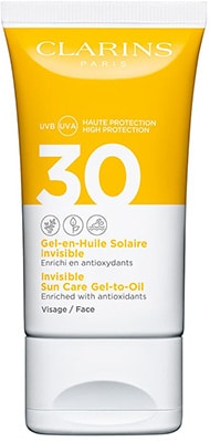 Clarins Invisible Gel-to-Oil Facial Sun Care UVA/UVB 30 Clarins Invisible Gel-to-Oil Facial Sun Care UVA/UVB 30