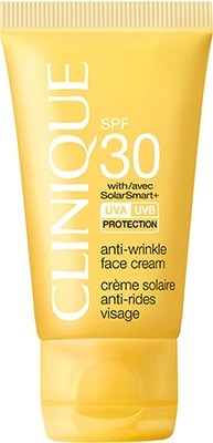 Clinique Sun* Broad Spectrum SPF 30  Anti-Wrinkle Sunscreen Oil-Free Face Cream