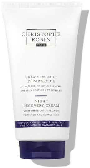 Christophe Robin Night Recovery Cream With White Lotus Flower