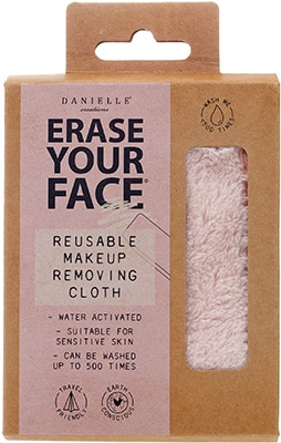 Danielle Erase Your Face MakeUp Removing Cloth – Soft Colour Pink Danielle Erase Your Face MakeUp Removing Cloth - Soft Colour Pink