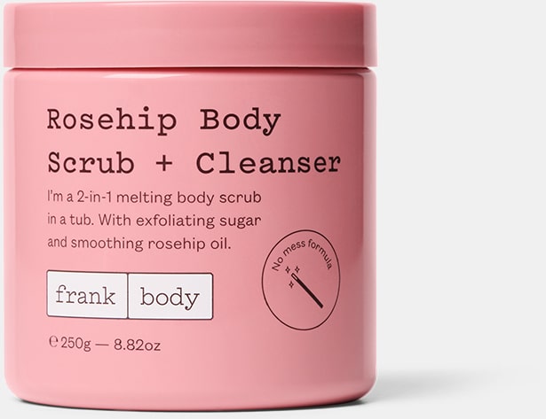 Frank Body Rosehip Body Scrub + Cleanser