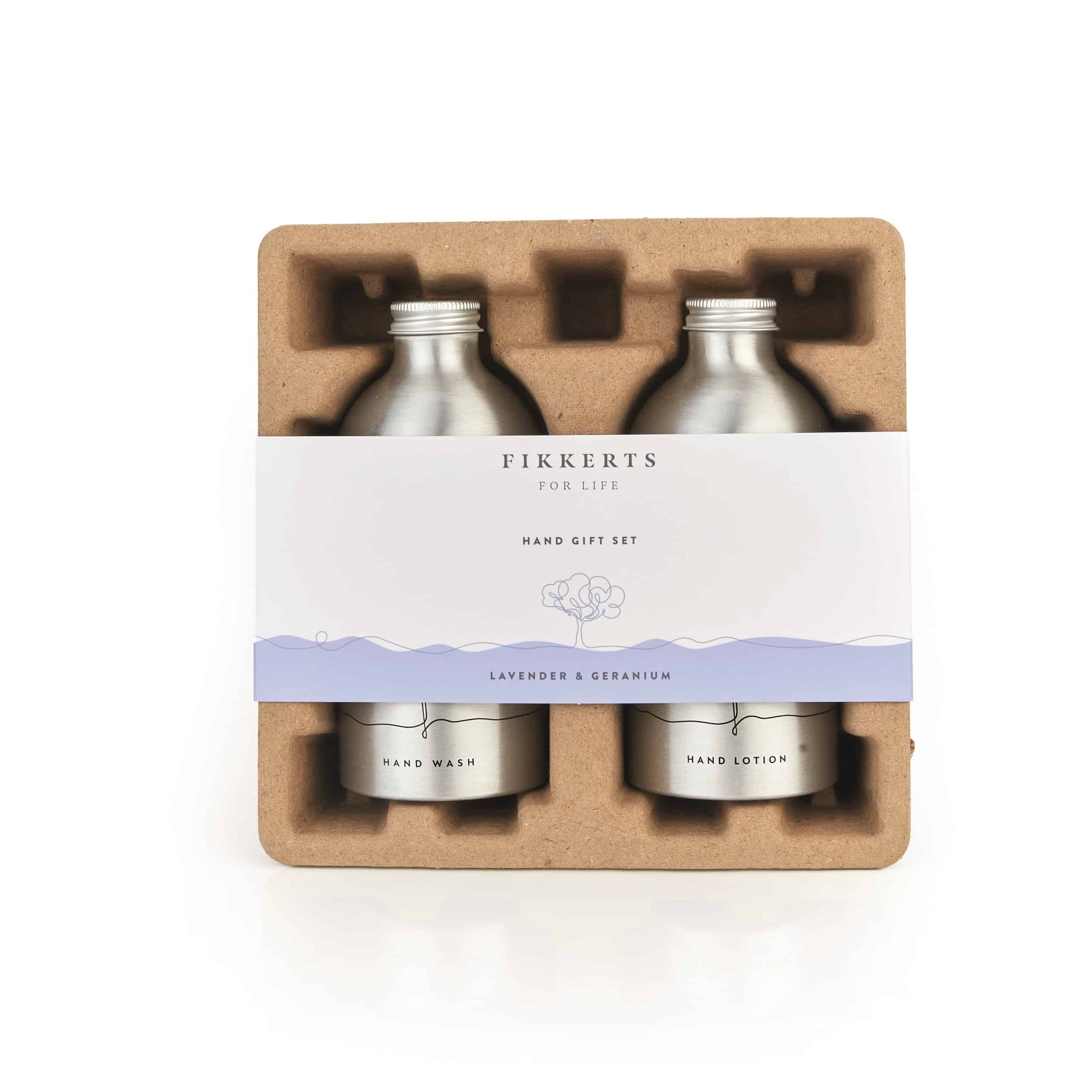 Fikkerts Lavender & Geranium Hand Gift Set