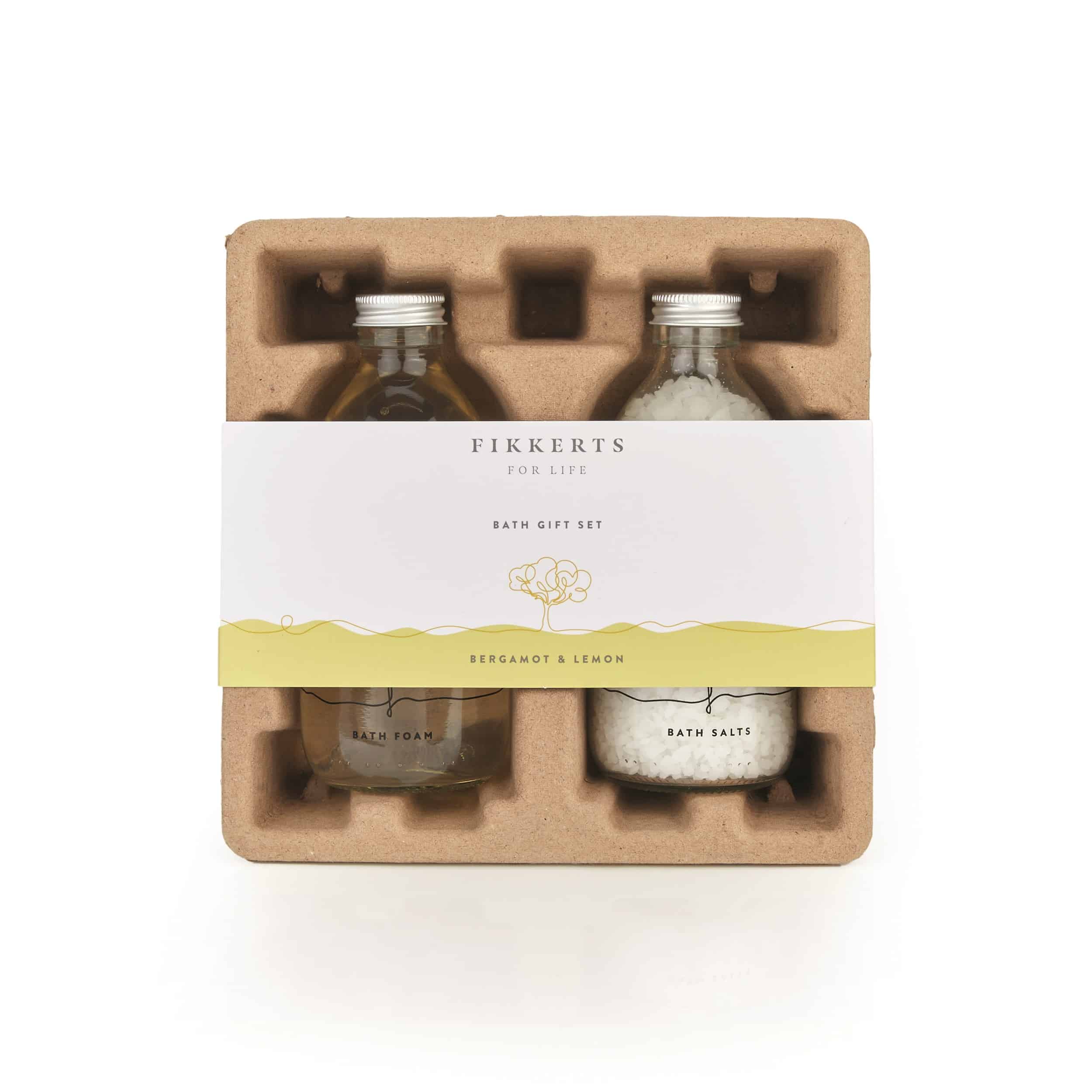 Fikkerts Bergamot & Lemon Bath Gift Set