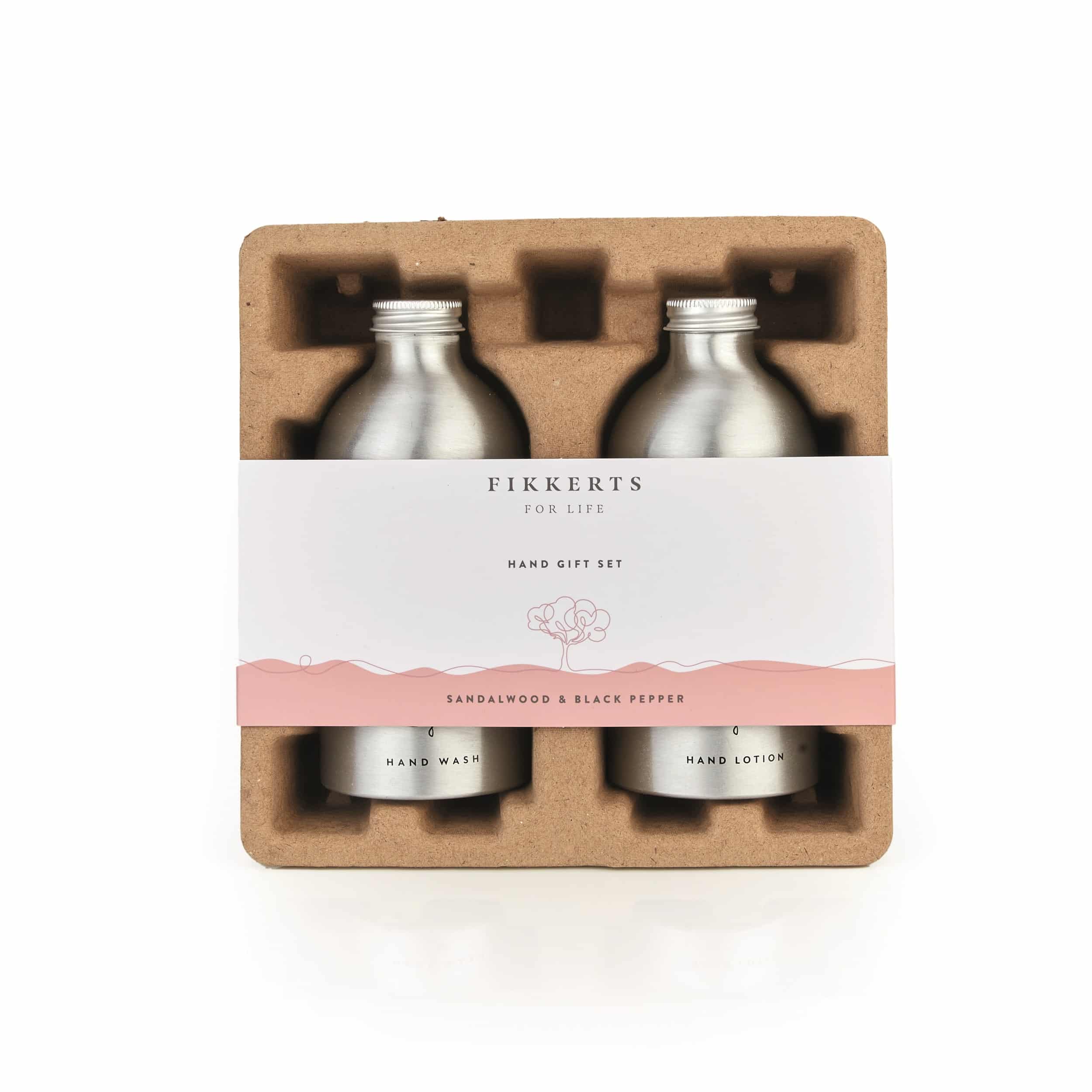 Fikkerts Sandalwood & Black Pepper Hand Gift Set