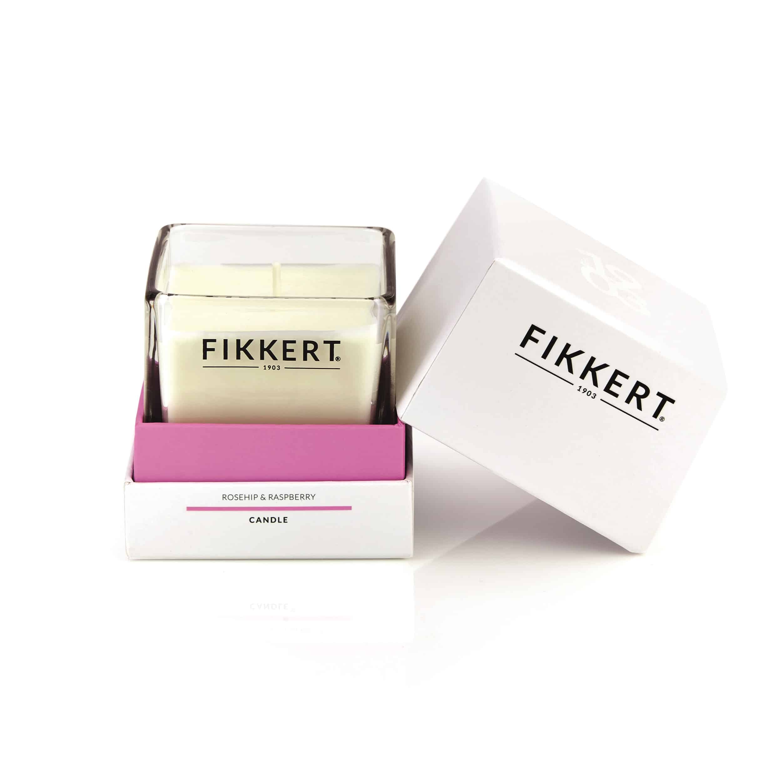 Fikkerts 1903 Rosehip & Raspberry Candle