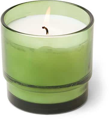 Gentlemen's Hardware Paddy Wax Al Fresco Glass Candle Green