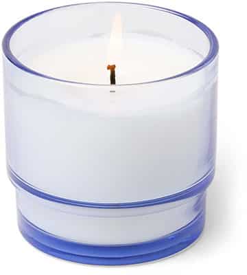 Gentlemen's Hardware Paddy Wax Al Fresco Glass Candle Blue