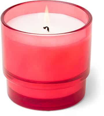 Gentlemen's Hardware Paddy Wax Al Fresco Glass Candle Red