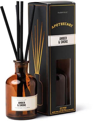 Gentlemens Hardware Paddy Wax Apothecary Amber Glass Diffuser  Amber & Smoke