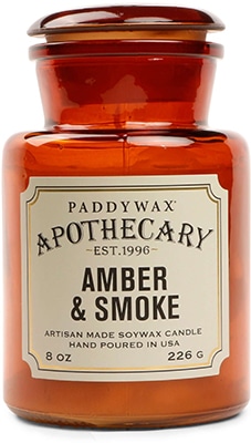 Paddy Wax Apothercary Glass Candle Amber & Smoke