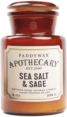 Paddy Wax Apothercary Glass Candle Salt & Sage