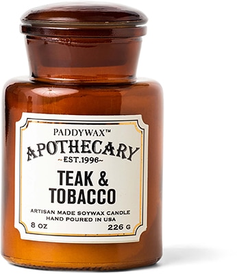 Paddy Wax Apothercary Glass Candle Teakwood