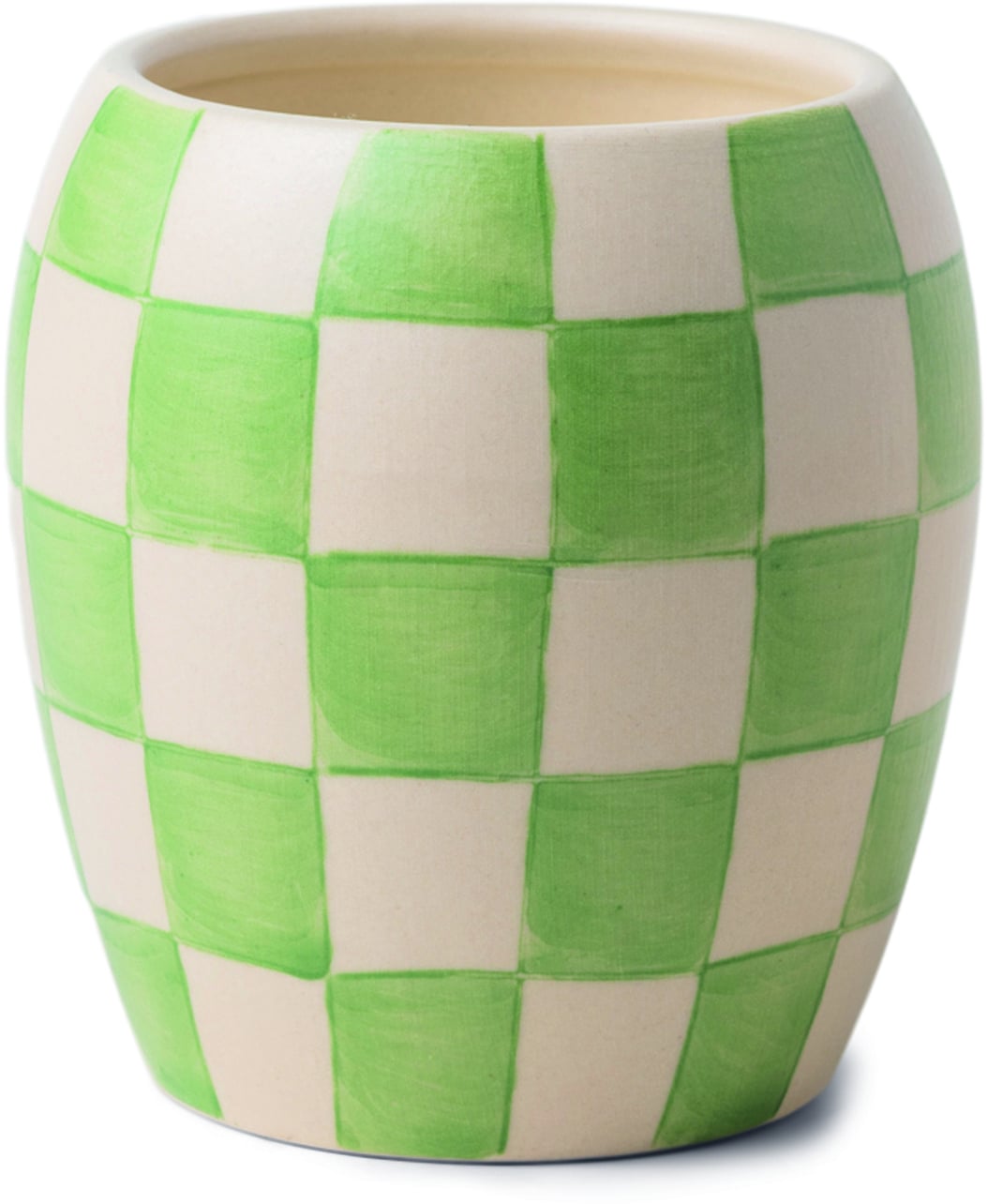 Gentlemens Checkmate Checkered Candle