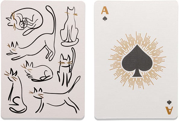 Gentlemen's Hardware Designworks Ink Playing Cards Cats