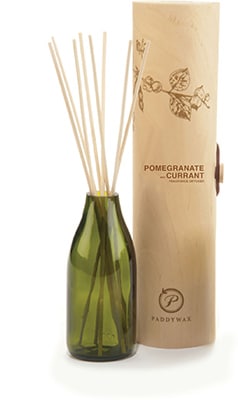 Gentlemen's Hardware Paddy Wax Eco Green Recycled Glass Diffuser Pomegranate & Currant
