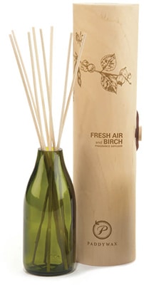 Gentlemen's Hardware Paddy Wax Eco Green Recycled Glass Diffuser Fresh Air & Birch