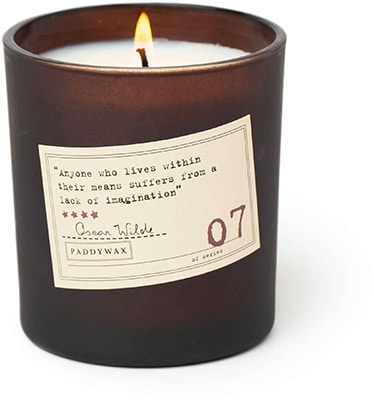 Gentlemen's Hardware Paddy Wax Library Candle Oscar Wilde