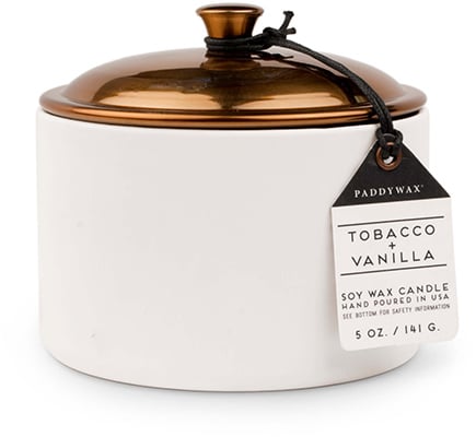 Gentlemens Hardware Paddy Wax Hygge Ceramic Candle White