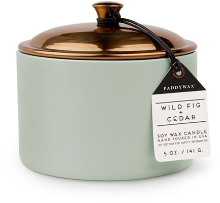 Gentlemens Hardware Paddy Wax Hygge Ceramic Candle Sage