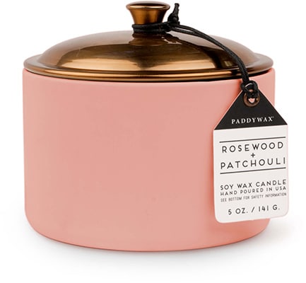 Gentlemens Hardware Paddy Wax Hygge Ceramic Candle Blush