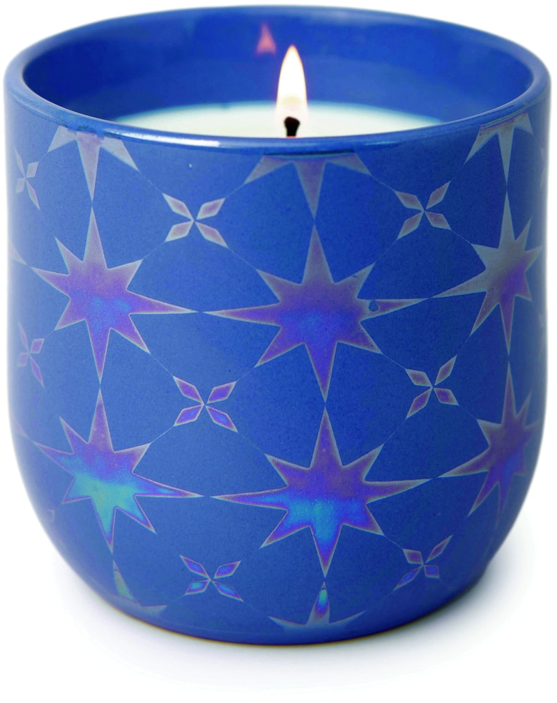 Gentlemens Paddy Wax Lustre Candle - Matte Blue - Stars