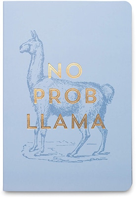 Gentlemen's Hardware Designworks Ink Vintage Sass Sticky Notes No Prob Llama