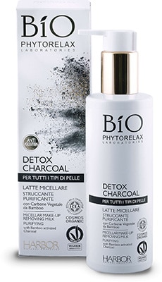 Phytorelax Detox Charcoal Micellar Milk Purifying Phytorelax Detox Charcoal Micellar Milk Purifying - Image 2