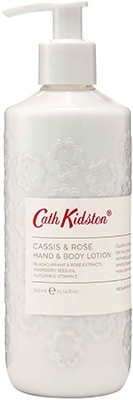 Cath Kidston  Cassis & Rose- Hand & Body Lotion embossed bottle