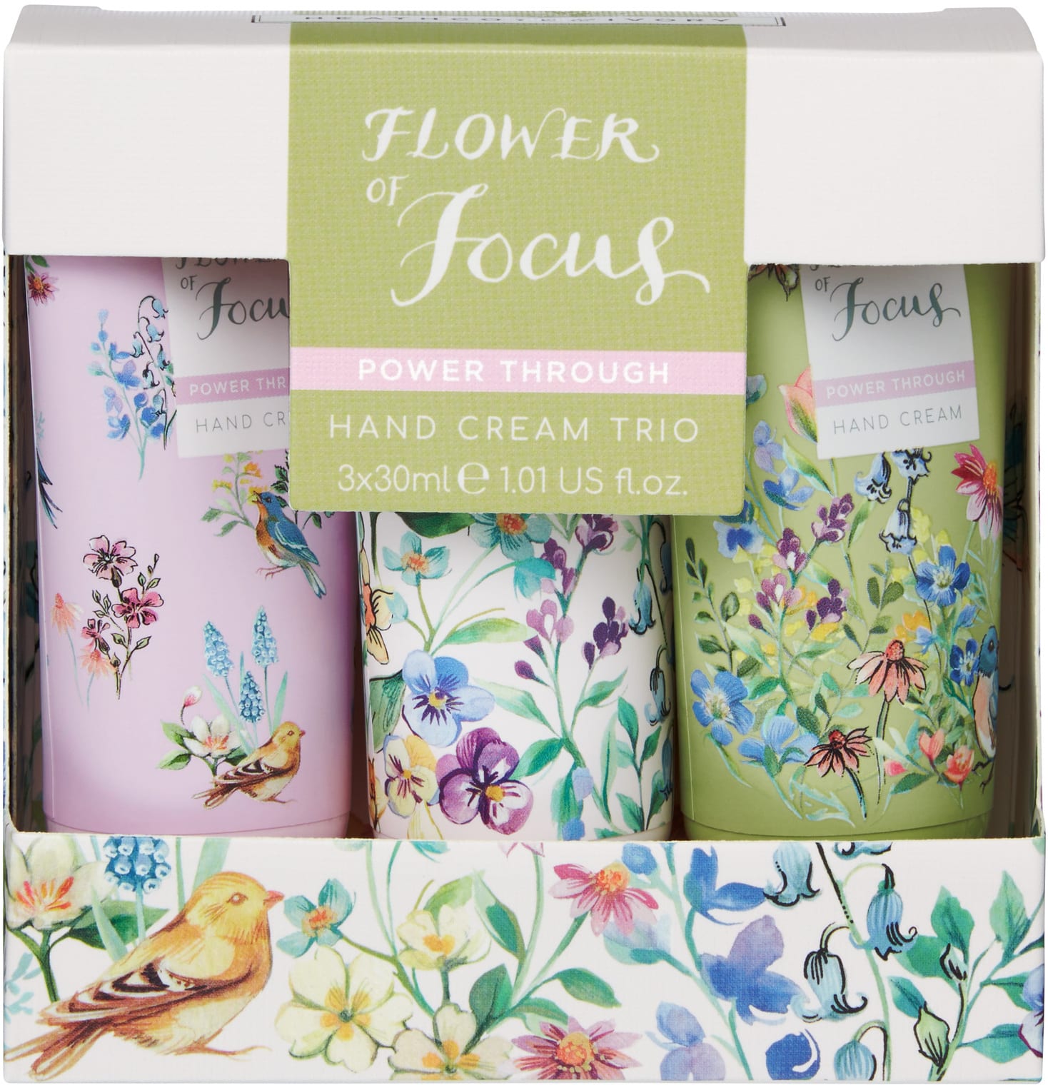 Heathcote & Ivory - Flower Of Focus-Hand Cream Trio 3 x 30ml