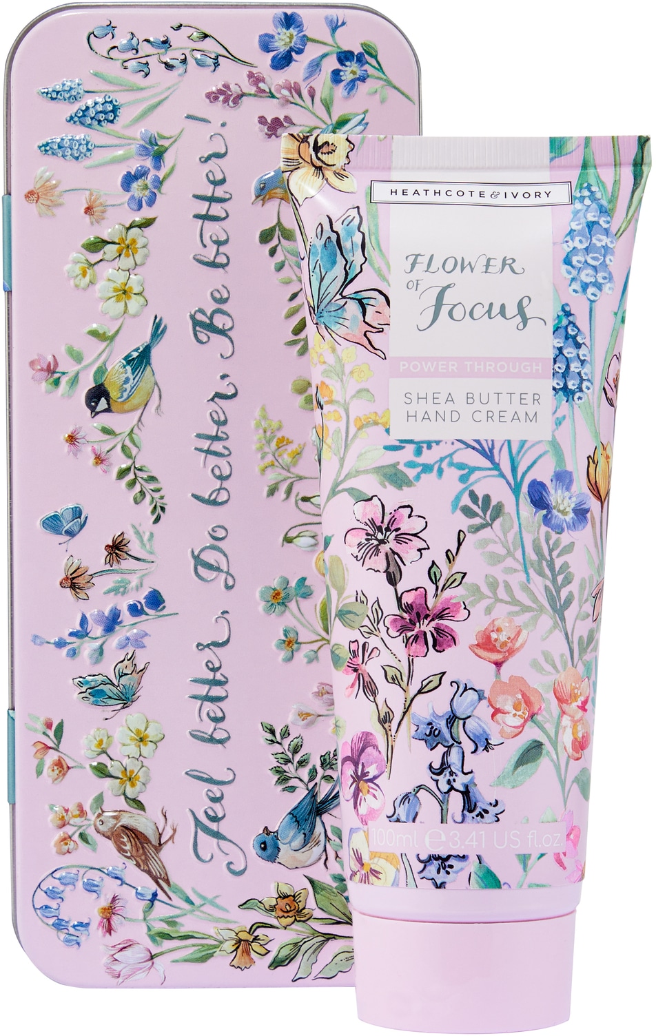 Heathcote & Ivory - Flower Of Focus- Hand Cream in Tin