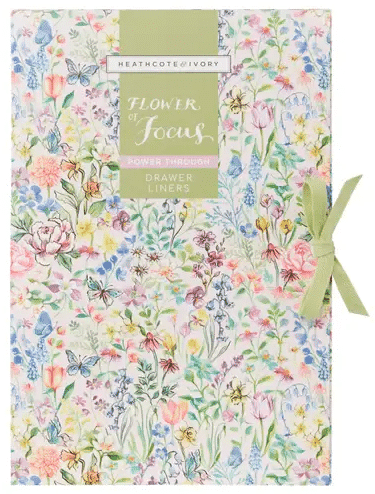 Heathcote & Ivory - Flower Of Focus - Scented Drawer Liners