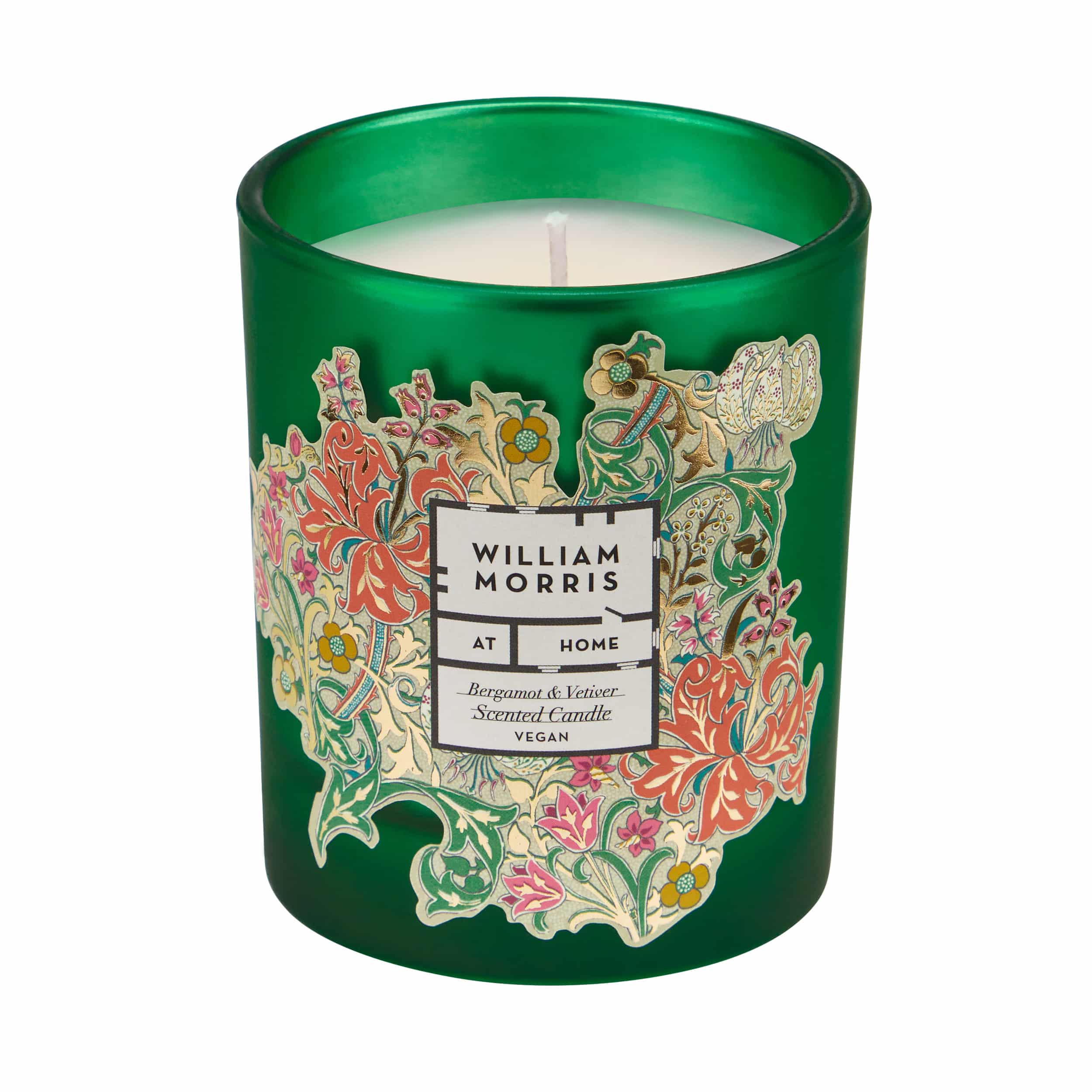 Heathcote & Ivory William Morris Home Friendly Welcome Bergamot & Vetiver Scented Candle