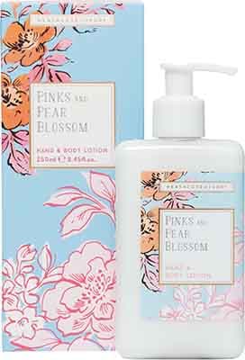 Heathcote & Ivory  Pinks & Pear Blossom Hand & Body Lotion
