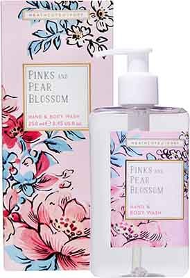 Heathcote & Ivory  Pinks & Pear Blossom Hand & Body Wash