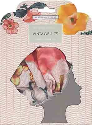 Heathcote & Ivory Vintage & Co Patterns & Petals Shower Cap Heathcote & Ivory Vintage & Co Patterns & Petals Shower Cap